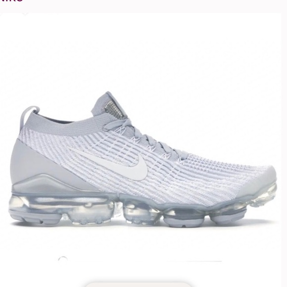 Nike Shoes - Nike Air VaporMax Flyknit 3 Pure Platinum Sneakers